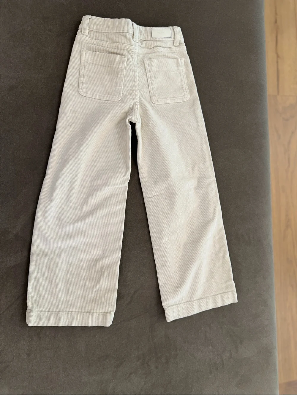 DL1961 Cream Corduroy High-Rise Pants